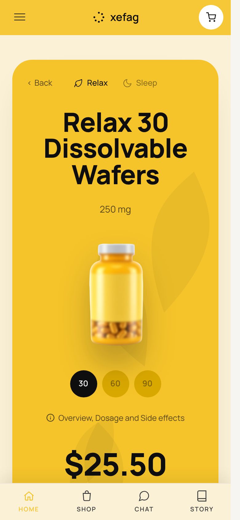 Golden Wellness theme preview
